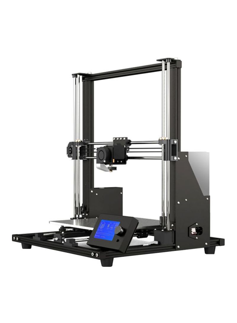 A8 Plus High Precision 3D Printer Kit Black/Silver