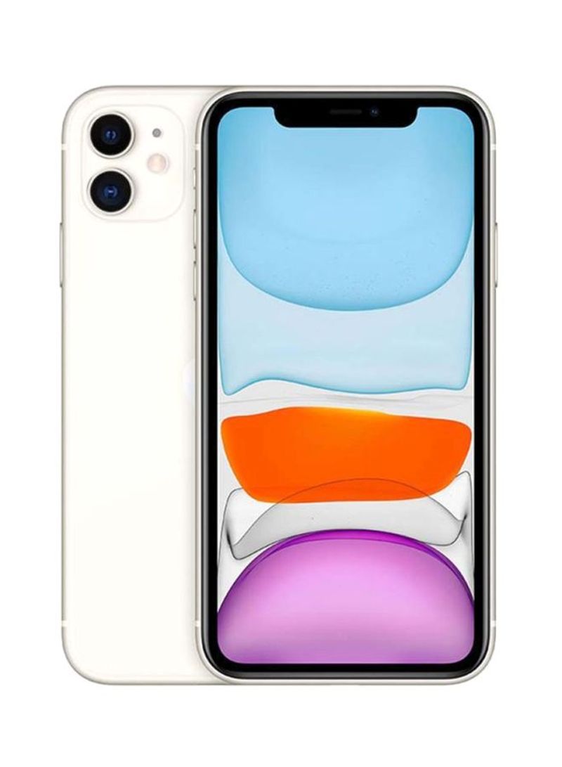 iPhone 11 White 128GB 4G LTE (2020 - Slim Packing) - International Specs