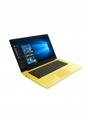 PURA 14“ Full HD IPS Laptop AMD Ryzen 5, 8GB RAM, 512GB SSD, AMD Radeon Vega 8 Graphics, Windows 10 Home, 2yrs Warranty, Shiny Yellow with 3 in 1 Sleeve (Grey) Shiny Yellow