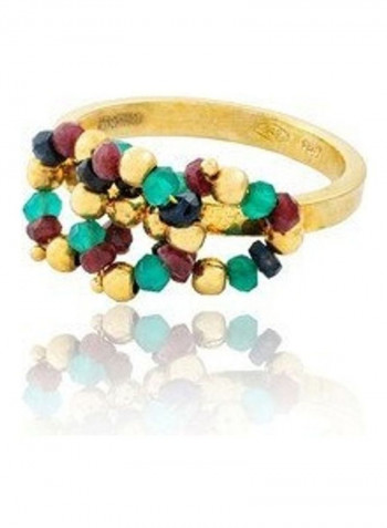 Quartz Stone Ring Multicolour