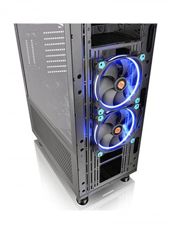 Core X71 Tempered Glass Full Tower Computer Chassis Black