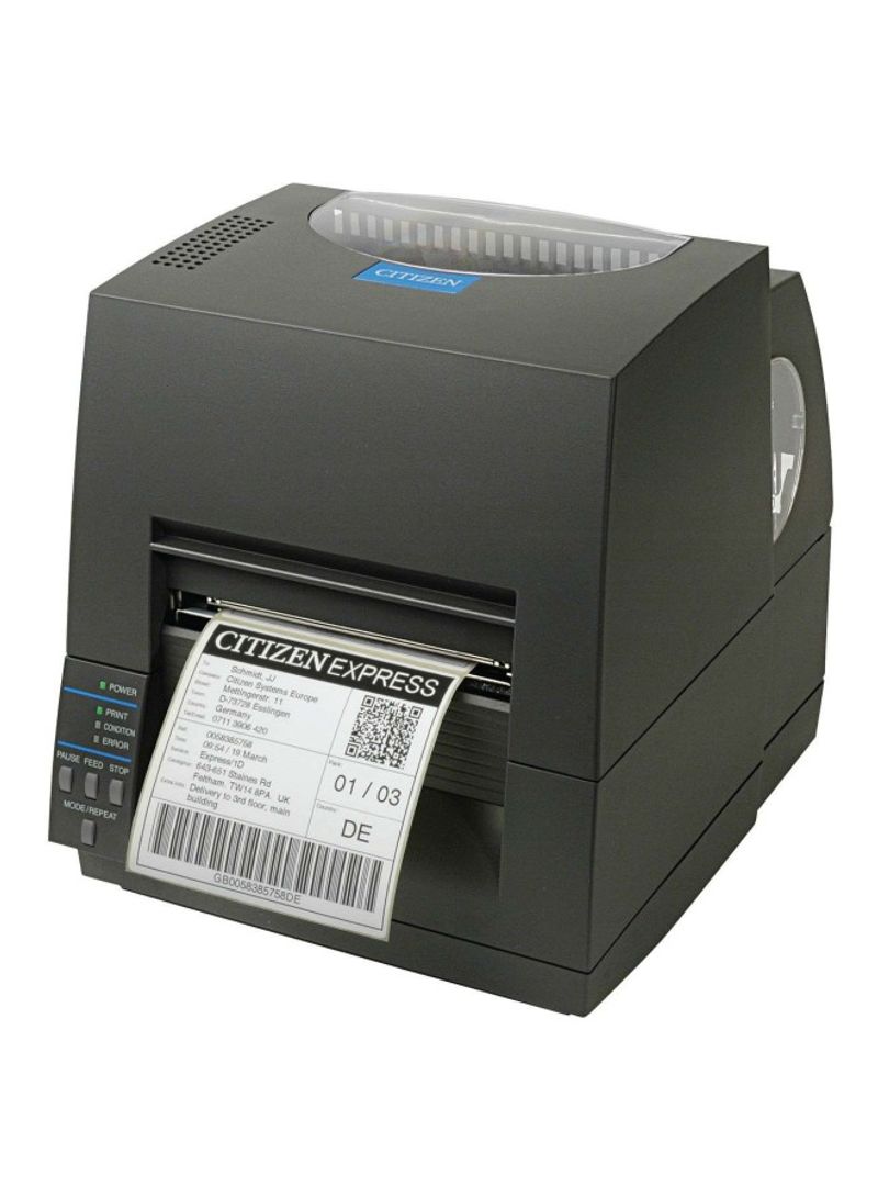 High Resolution Barcode Label Printer 231x289x270mm Black