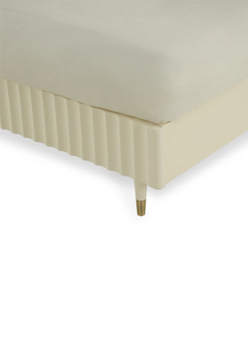 Clara Super King Bed Cream