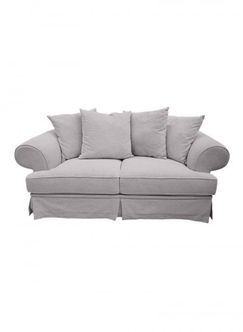Perfume 2-Seater Sofa Beige 196x98x95centimeter