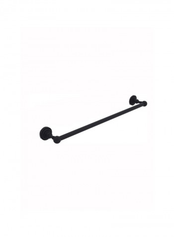 Shower Door Towel Bar Matte Black 24inch