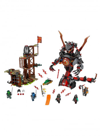 704-Piece Ninjago Dawn Of Iron Doom Building Set 70626