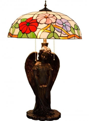 Pastoral Morning Glory Table Lamp Multicolour 83 x 52 x 52centimeter