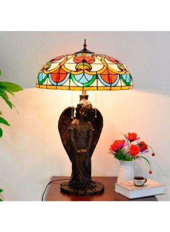 Glass Mosaic Lampshade Table Lamp Multicolour 126 x 92 x 65centimeter