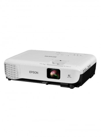 Portable 3LCD Projector VS250 White/Black