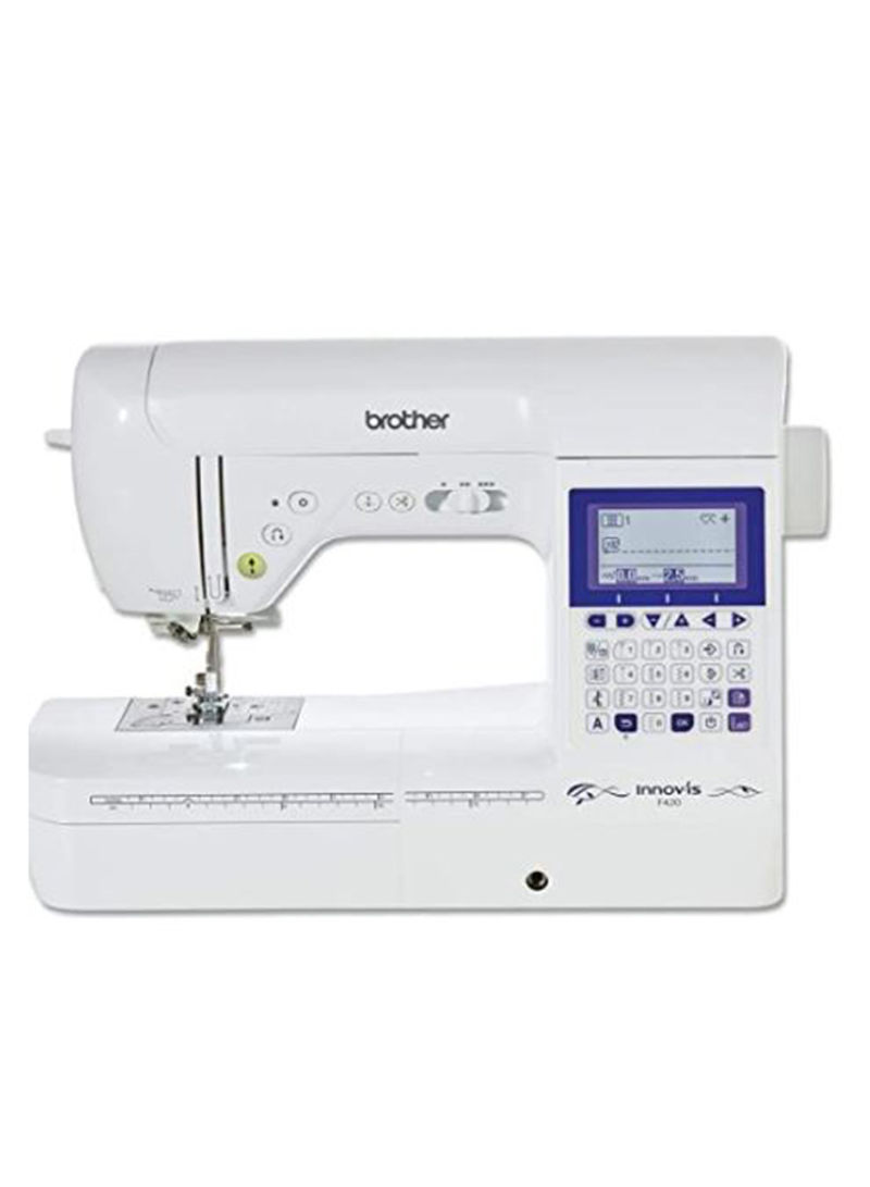 Computerized Sewing Machine White 41x32x20cm
