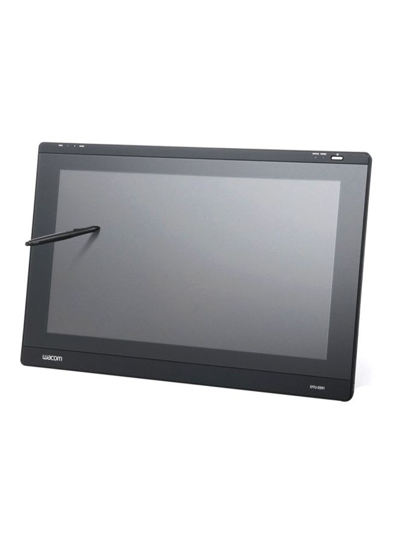 Full HD Interactive Pen Display 21.5-inch DTU-2231 With Battery-Free Stylus 14.7x22.2x2.2inch Black