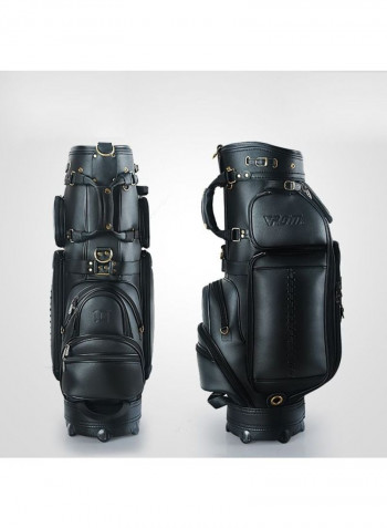 Genuine Leather Ball Bag With Base 40x125x40.5cm