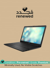 Renewed - Notebook 15-da2174nia (2020) Laptop With 15.6-Inch Display, Intel Core i5 Processor/10th Gen/4GB RAM/1TB HDD/Intel Integrated UHD Graphics With English/Arabic Keyboard Jet Black
