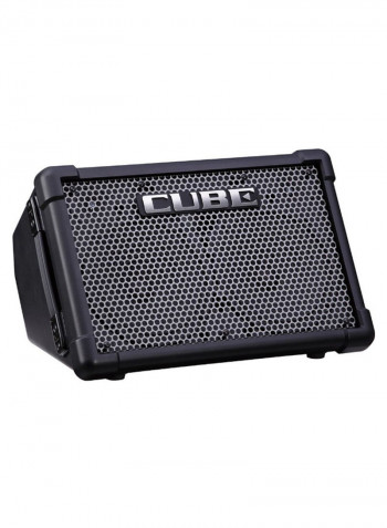 Cube Street Battery Powered Stereo Amplifier CUBE-Street-EX Black