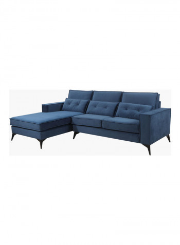 Clover Left Corner Sofa Blue 84 x 160 x 240cm