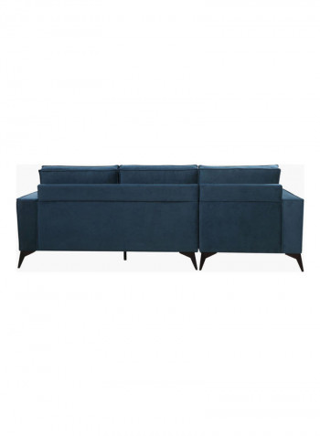 Clover Left Corner Sofa Blue 84 x 160 x 240cm