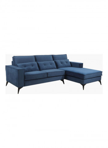 Clover Right Corner Sofa Blue 84 x 160 x 240cm