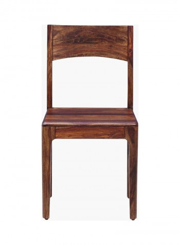 Seri 6-Seater Dining Set Brown/Black 1x1x1cm
