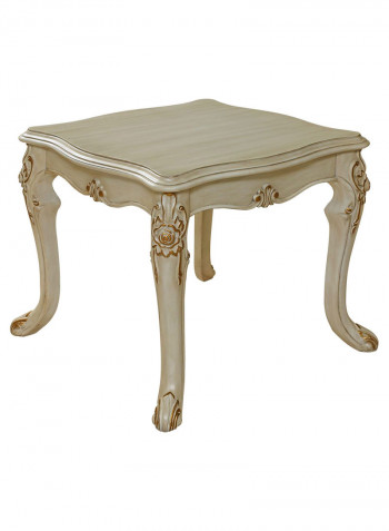 3-Piece Goldenwood Coffee Table Set Pearl/Gold