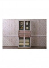 Stylish Dreamwave Vitrine Beige/Clear/Golden