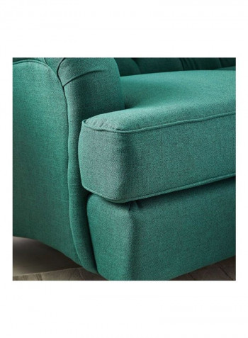 Dorothy 3-Seater Sofa With 2-Cushions Green