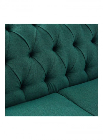 Dorothy 3-Seater Sofa With 2-Cushions Green
