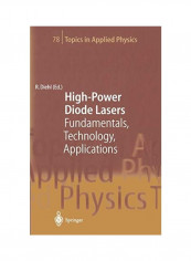 High-Power Diode Lasers غلاف صلب الإنجليزية by Roland Diehl