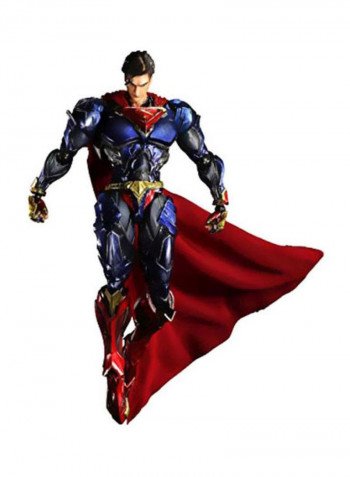 Play Arts Kai Superman Action Figure SQE81423 4x6x10.5inch