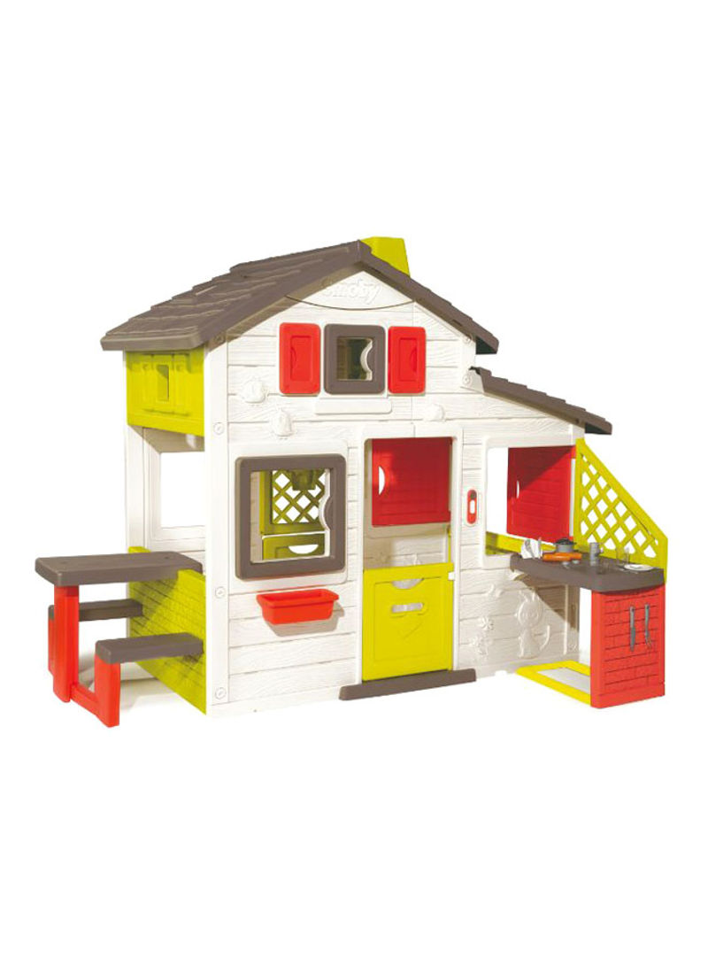 Anti UV Outdoor Friendly Playhouse With Kitchen