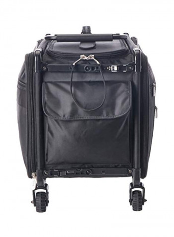 Collapsible Sewing Machine Case Black 23x14x14.5inch