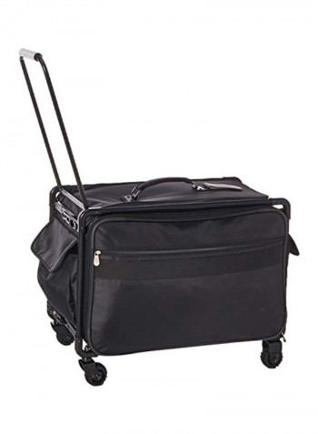 Collapsible Sewing Machine Case Black 23x14x14.5inch