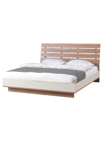 5-Piece Moonlight King Bedroom Set Beige 180x200cm