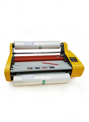2-In-1 Roll And Pouch Laminator Yellow/Black/Silver
