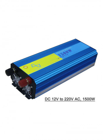 Power Inverter Vehicle DC 12V to 220V AC, 1500W