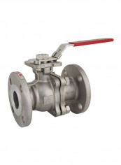 Classic Ball Valve With Flanged End Silver/Red 4inch reviews Classic Ball Valve With Flanged End Silver/Red 4inch