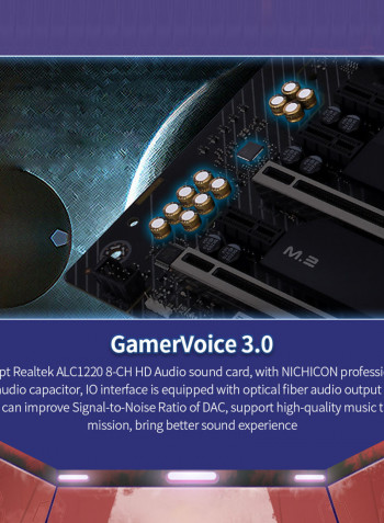 iGame Z490 Vulcan X V20 Gaming Motherboard For Intel LGA1200 Interface Comet Lake-S Series Processors Black