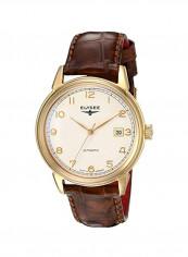 Men's Leather Analog Watch 80547
