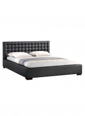 Madison Modern Bed With Mattress Black 160 x 200centimeter