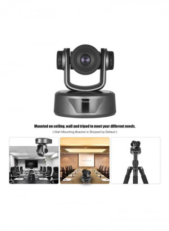 HD Video Conference Camera With 2.0 USB Web Cable Remote Control