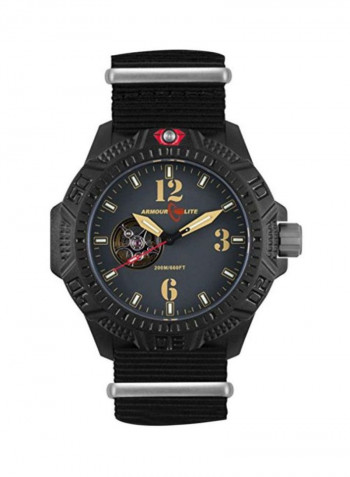 Men's Caliber Nylon Analog Watch AL1201