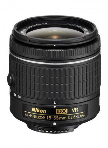 Nikon D5600 DSLR With AF-P DX NIKKOR 18-55mm f/3.5-5.6G VR Lens 24.2MP ,Built-in Wi-Fi, NFC And Bluetooth