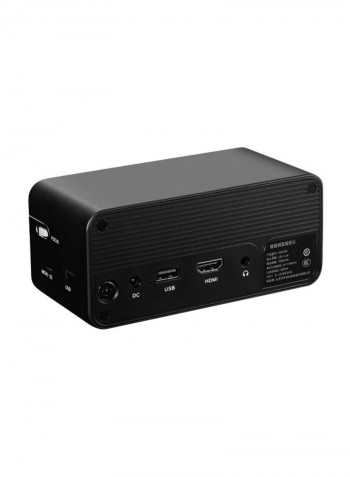 Portable HD Projector For Smartphones GDF546K Black