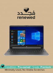 Renewed -  Notebook 15-DY0013DX Laptop With 15.6-Inch Touchscreen Display, Intel Core i5 Processor/8th Gen/12GB RAM/256GB SSD/Intel HD Graphics 521 Natural Silver