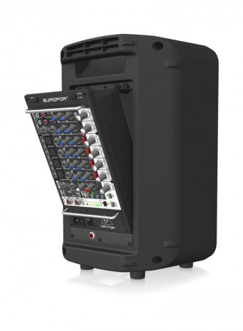 2-Piece Portable Speaker Set EPS500MP3 Black