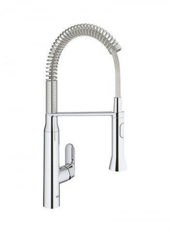 K7 Single-Lever Sink Mixer Silver