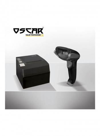 Point of Sale POS System Core J1900 4th Gen 2 GHz/4GB RAM/64 SSD With Cash Register Drawer Black