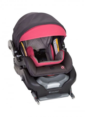 GoLite Stroller With Car Seat - Black/Pink