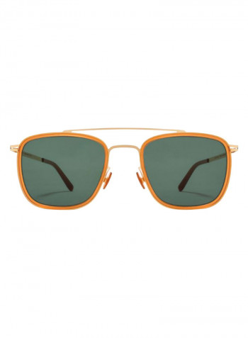 Pilot Frame Sunglasses - Lens Size: 49 mm للرجال