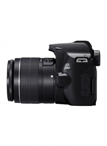 EOS 250D DSLR With EF-S 18-55mm f/3.5-5.6 III Lens 24.1MP,LCD Touchscreen, Built-In Wi-Fi, Bluetooth And NFC