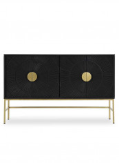 Vermont Sideboard Black 152 x 41 x 94cm